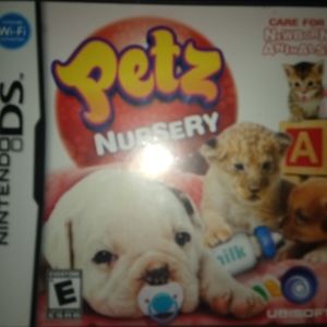 Petz nursery Nintendo ds